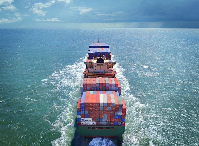 Scrapware ocean export container