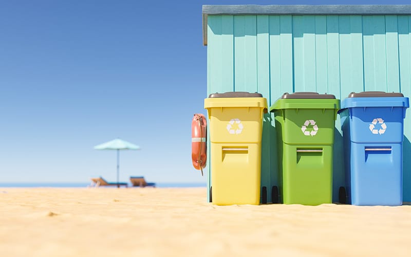 Keep it Green During Your Summer Vacation Away from Home:  Recycling Tips You Need